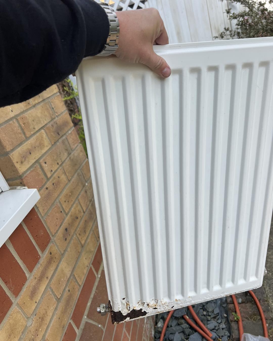 Removal of Old Radiator - Radiator Replacement in Portsmouth Article