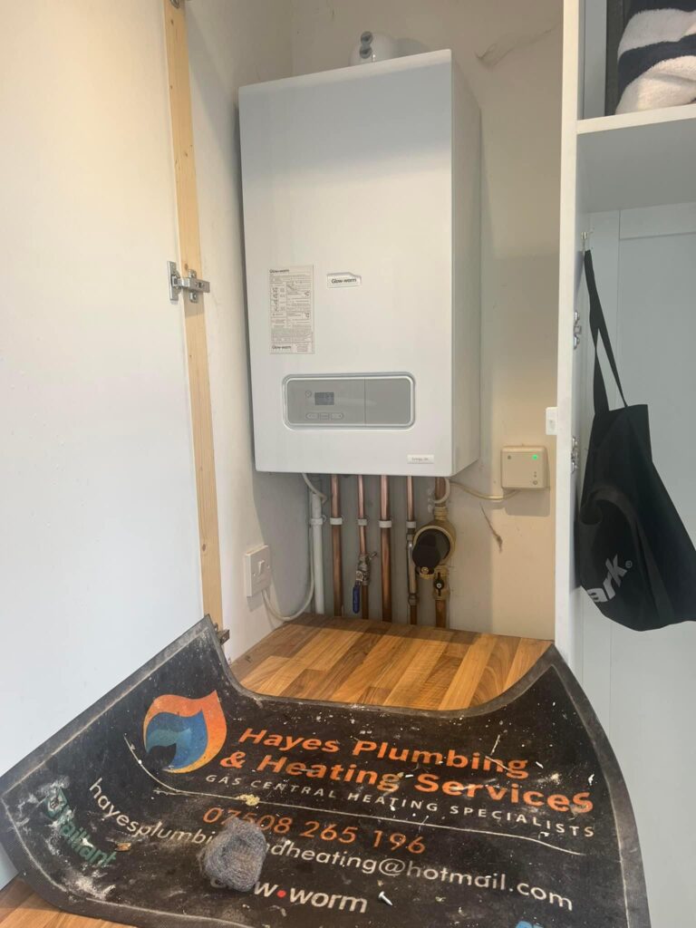 Recent work by Hayes Plumbing and Heating